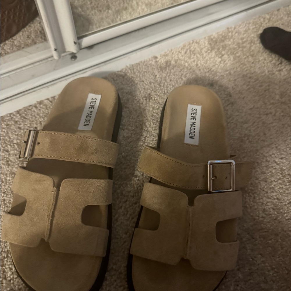 New Steve Madden slides
